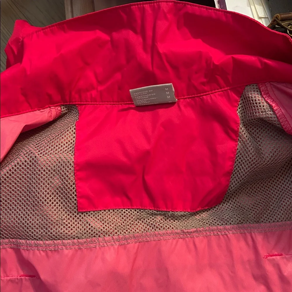Columbia Switchback ll Hot Pink Sportswear Zip-Up Jacket windbreaker spring MED - Picture 7 of 8